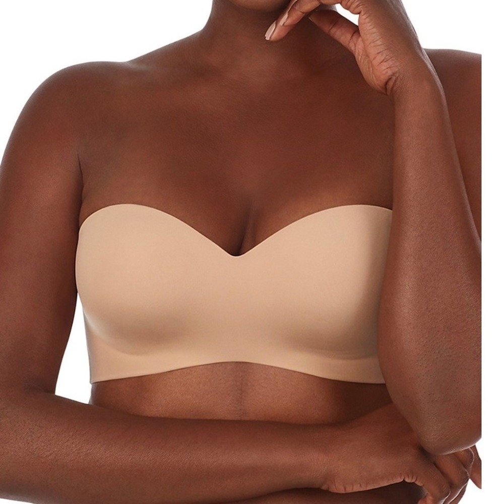 Le Mystere Smooth Shape Wireless Strapless Bra 3212 Natural 34D